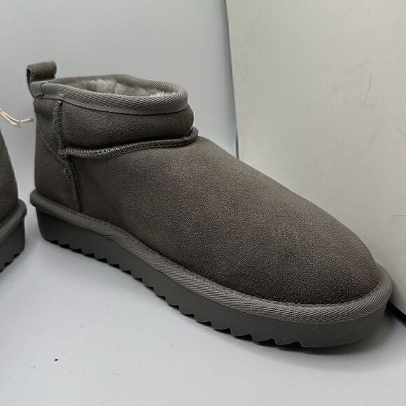 CUSHIONAIRE Women's pull on boot 7.5 GRAY - Picture 6 of 7